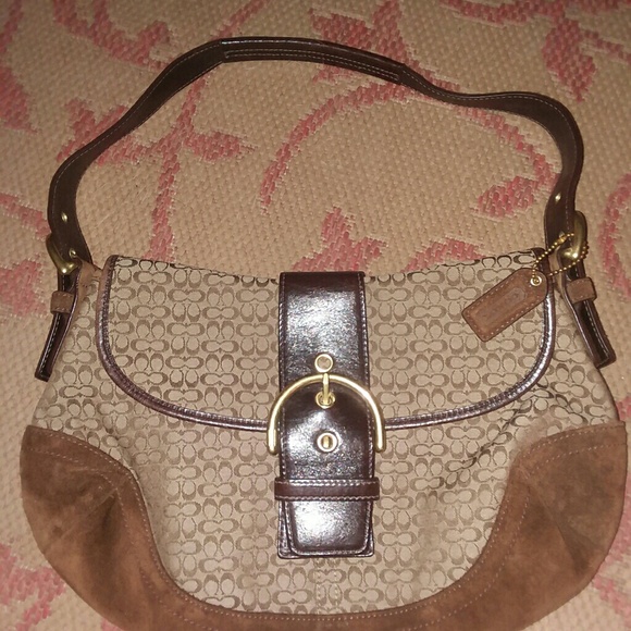 Coach suede purse - Picture 7 of 7